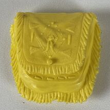 Vintage Marx Johnny West Series Chief Cherokee Yellow Saddlebag - $9.68