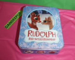 Carlton Rudolph The Red Nosed Reindeer Tin Holiday Trio Ornament Set CXO... - £73.97 GBP