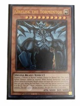 YUGIOH Egyptian God Deck Complete with Obelisk + Slifer 40 - Cards &amp; Sleeves - £26.07 GBP