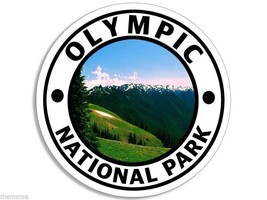 Olympic National Park Toolbox Car Helmet Sticker Decal 4&quot; Made In Usa - £13.46 GBP