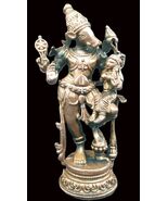 Laxmi Varaha / Bhu Varaha Idol In Pure Solid Copper - $94.05