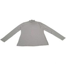 32 DEGREES Womens Turtleneck Long Sleeves Thermal Top Size-Large Color-Gray - £34.65 GBP
