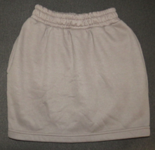 Women&#39;s Size Small, Pretty Little Thing Taupe Fleece Mini Skirt, Pockets - $5.50