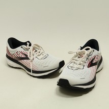 Brooks Ghost 13 1203381B192 White Running Shoes Sneakers Womens Size 10 B - £38.98 GBP