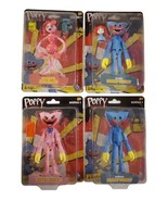 Lot of 4 POPPY Playtime Huggy Wuggy, Mommy Long Legs, Kissy Missy, Series 1 NEW - $96.75