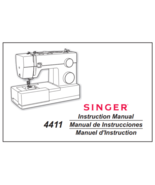 Singer 4411 Sewing Machine Instructions Manual PDF Copy 4G USB Stick - $19.50