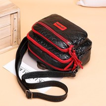 Layer shoulder bags high quality soft pu leather crossbody bags female casual messenger thumb200