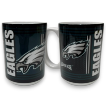 2pk NFL Philadelphia Eagles Football Official 15oz Hero Ceramic Coffee C... - £28.89 GBP