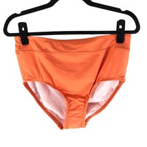 Lands End Chlorine Resist Tummy Control High Waist Bikini Swim Bottoms O... - $19.24