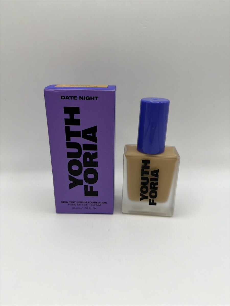 Youth Foria Date Night Skin Tint Serum Foundation #330 Medium 1.18 fl oz... - $19.79