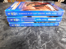 Harlequin American Mollie Molay Sullivan&#39;s Rules Series lot of 3 Paperbacks - £2.91 GBP