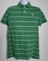 ABERCROMBIE &amp; FITCH Muscle Polo Shirt Large Mens MOOSE Vintage Y2k 00s P... - £19.10 GBP