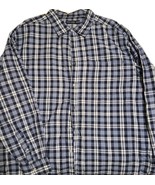 Faded Glory Plaid Button-Down Long Sleeve Men&#39;s Shirt, 2XL - $225.09 MXN