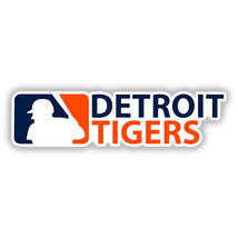 Detroit Tigers Logo Baseball Fan Sticker Vinyl Decal Waterproof (Style #6) - $4.50+