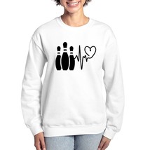 BOWLING HEARTBEAT Women&#39;s Crewneck Sweatshirt - $45.00