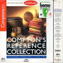 Compton&#39;s Reference Collection &#39;96 + BONUS! CD-ROM for Windows - NEW in BOX - $3.98