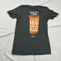 McAlisters Deli Sweet Iced Tea Unisex T-Shirt Gray Graphic Print Short S... - £10.91 GBP