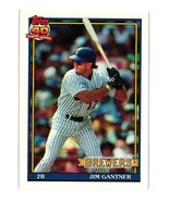 1991 Topps #23 Jim Gantner Milwaukee Brewers - £1.59 GBP