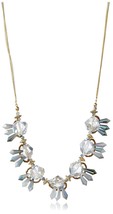 Nuevo Leslie Danzis Chapado en Oro Facetado Tulipán con Cuentas Collar Cristal - £23.74 GBP