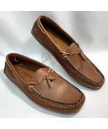 Women’s Sebago Brown Leather Loafers Moccasins Shoes Size 8 N Narrow - $44.99