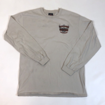 Harley Davidson Lewiston Maine Embroidered Long Sleeve T-Shirt Mens Size... - $19.79