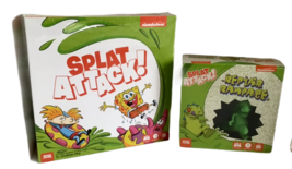 Splat Attack Reptar Rampage Food Fight Nickelodeon Lot 2 Rugrats Zim NEW... - £68.88 GBP