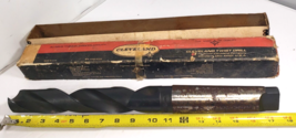 1-11/16&quot; inch Cleveland Twist Drill Bit 903845 Vintage 17.5&quot; long in Box - $85.99