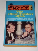 The Man From U.N.C.L.E. Paperback Book Vintage 1967 The Mind Twisters Af... - $7.99