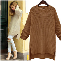 European and American Women Jumper Knitwear Long Sleeve Autumn/Winter Sw... - $103.00