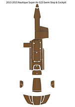 2013-2015 Nautique Super Air G23 Swim Platform Cockpit Pad Boat EVA Teak... - $899.00