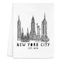 Funny Dish Towel, New York City, Flour Sack Kitchen Towel, Sweet Housewa... - £25.09 GBP