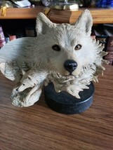 Rick Cain Limited Edition &quot;Arctic Son&quot; 1943/2000 Carved Arctic Wolf  - £47.03 GBP