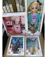 DISNEY ily 4ever ARIEL Inspired 18” Doll Stitch &amp; Elsa Outfits Minnie Mo... - £155.87 GBP