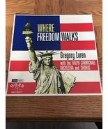 Gregory Loren: Where Freedom Walks Album - €36,04 EUR