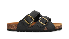 Sandalias veganas unisex destalonadas criss-cross hebillas planas ergonó... - $99.59