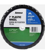 Arnold 490-321-0002 Plastic Wheel with 35 lb. Load Rating - 7-Inch x 1.5... - $18.99