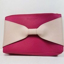 Elizabeth Arden Make Up Bag Bow Cosmetics Work Travel Clutch - $7.37