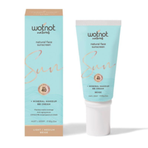 WotNot Natural Face Sunscreen BB Cream SPF 40+ Beige 60g - £81.82 GBP