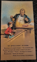 Victorian Trading Card &#39;An Intelligent Witness&#39; Arbuckle&#39;s Ariosa Coffee... - £10.24 GBP