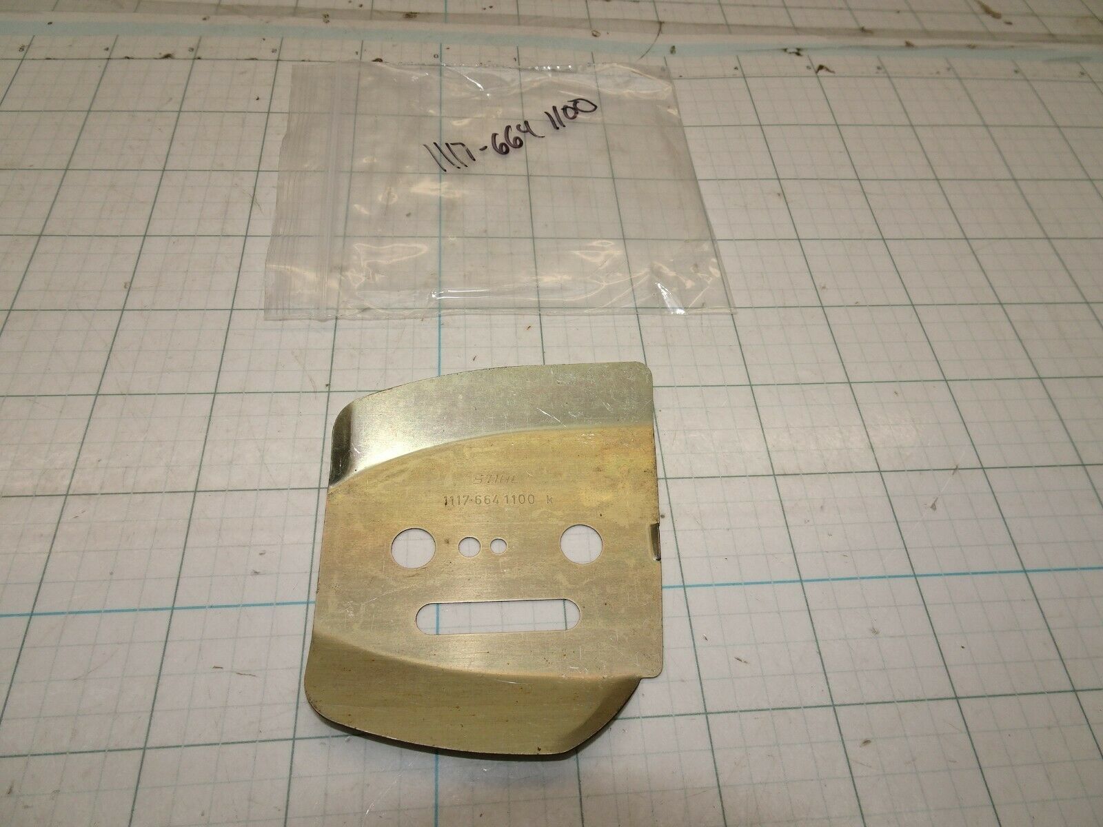 Stihl 1117 664 1100 Chain Guide Outer  OEM NOS - $16.43