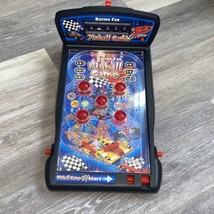 Racing Car Tabletop Pinball Game Electronic Lights &amp; Sounds Arcade 16.5” - £23.15 GBP