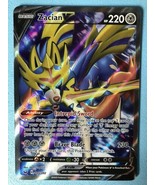 Pokemon Card - Zacian V (195/202) Sword &amp; Shield - Full Art Ultra Rare H... - £27.89 GBP
