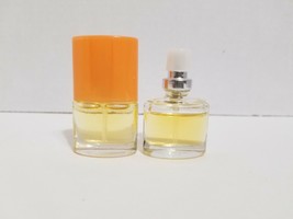 Clinique Happy Perfume Spray Lot 2 Mini Travel Womens .14 fl oz each - £13.40 GBP