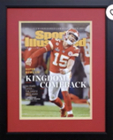 Patrick Mahomes Sports Illustrated Cover Framed - $39.99