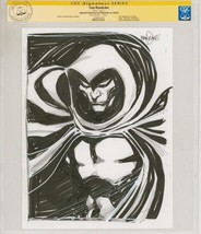 CGC SS Tom Mandrake Signed Original DC Comic Super Hero Art Sketch ~ The Spectre - £285.76 GBP