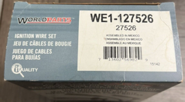 WE1-127526 World Parts Automotive Spark Plug Wire Set Worldparts 27526 - $17.37