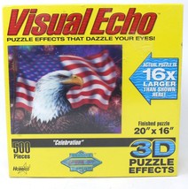 Hobbico Visual Echo Celebration USA American Eagle 500 PC 3D Puzzle Effect - £7.58 GBP