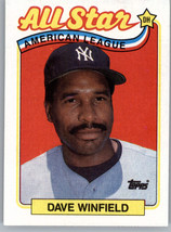 1989 Topps 407 Dave Winfield All Star New York Yankees - £3.90 GBP