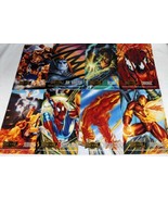 Marvel Metal Prints Set of 8 Comics Characters Fleer Cards 1995 MINT NEW... - £52.86 GBP