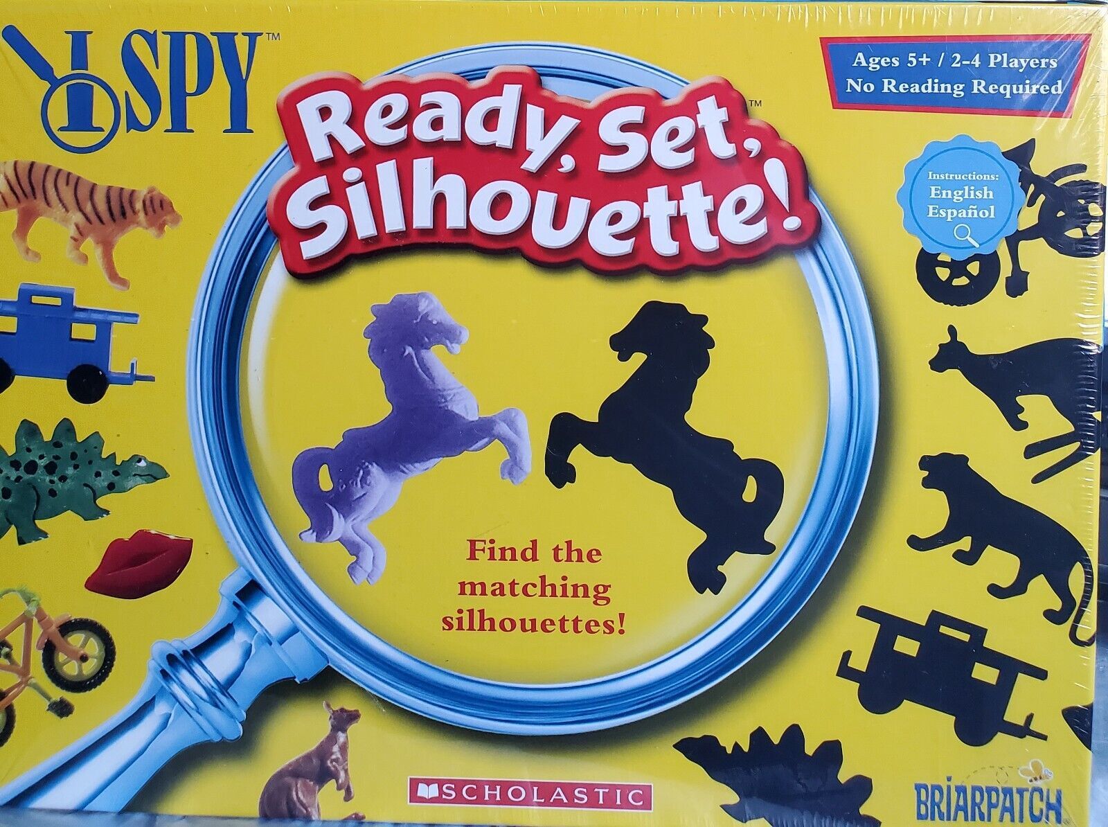 Briarpatch I Spy Ready, Set, Silhouette 2008 Game Brand New Sealed - $70.13